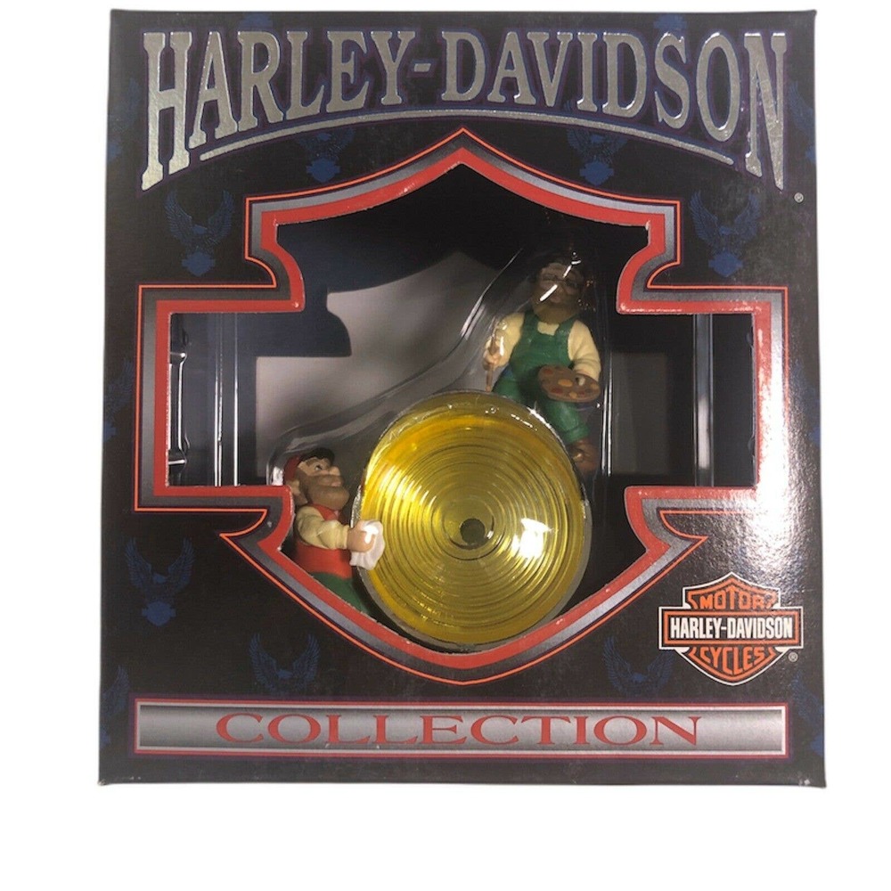 Harley Davidson Christmas Lens Ornament 1997 H-D